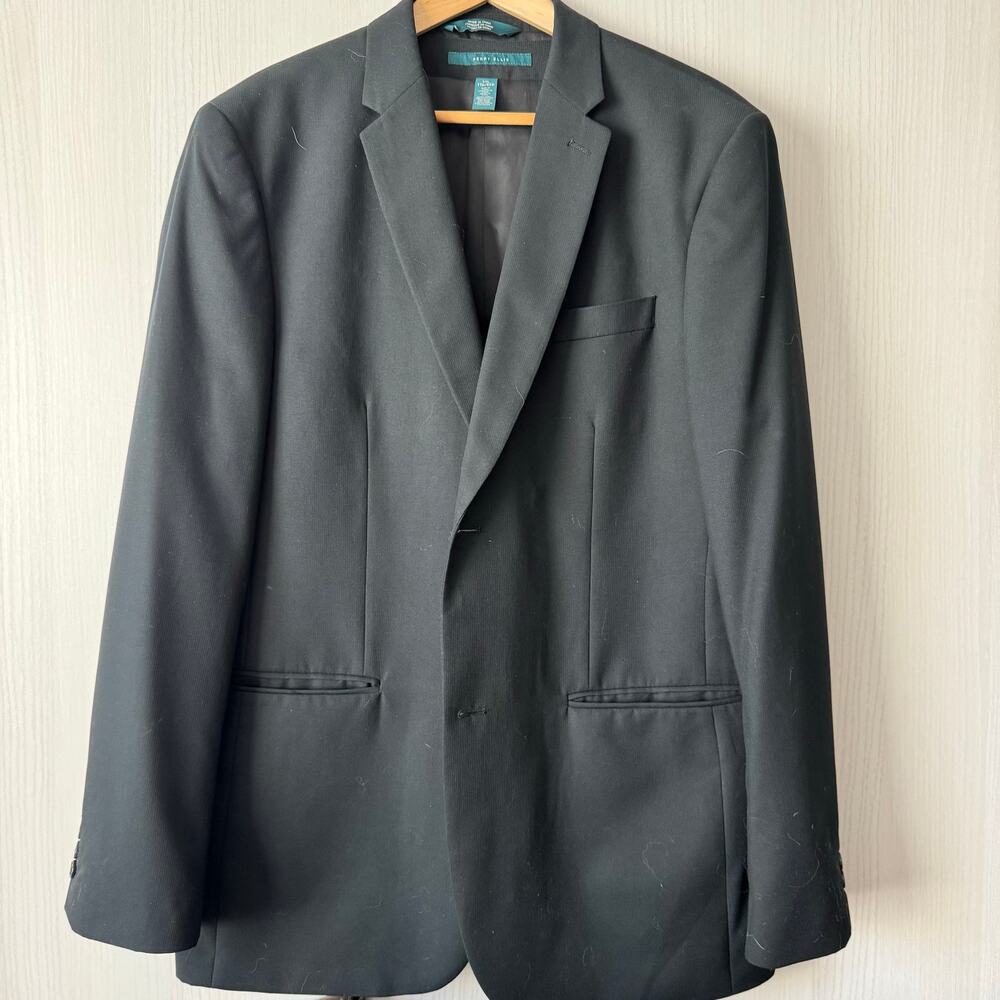 Perry Ellis suit jacket and vest 46R